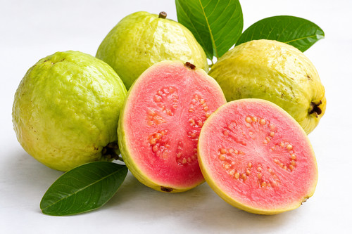 Pink guava fruit - guava,